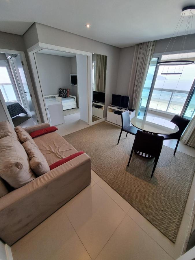 Apto Top Com Vista Pro Mar Em Condominio Completo Em Frente A Praia! Santos  Buitenkant foto