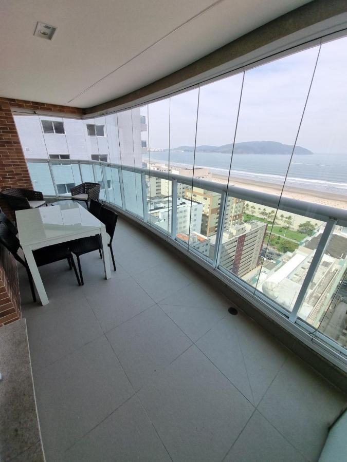 Apto Top Com Vista Pro Mar Em Condominio Completo Em Frente A Praia! Santos  Buitenkant foto