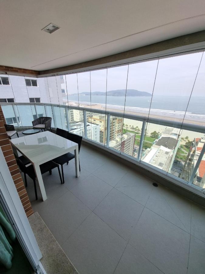 Apto Top Com Vista Pro Mar Em Condominio Completo Em Frente A Praia! Santos  Buitenkant foto